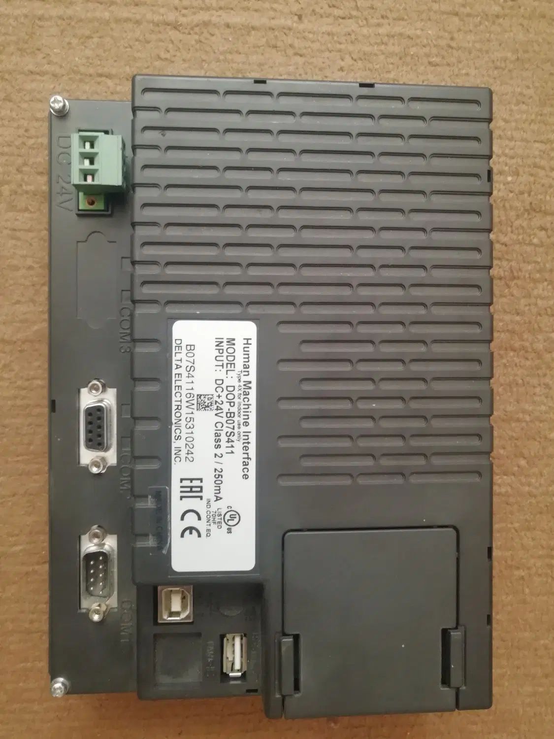 نمایشگر plc اچ ام ای hmi دلتا|قطعات و لوازم جانبی رایانه|اصفهان, شیخ اشراق|دیوار