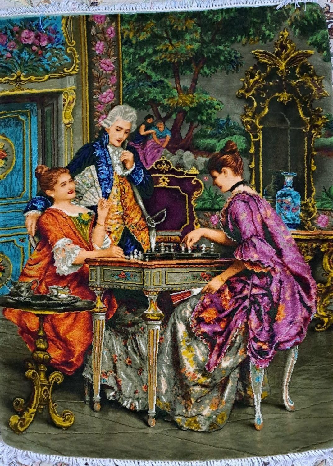 تابلو فرش دستباف  ۱متر در ۷۰ فروش|تابلو فرش|ری, صفاییه (چشمه علی)|دیوار