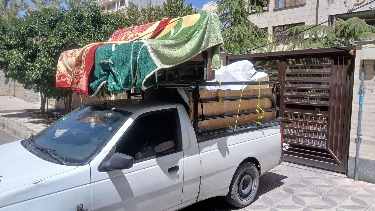وانت بار(وانت تلفنی -اسنپ بار-حمل بار ) اسباب کشی|خدمات حمل و نقل|مرودشت, ژیان|دیوار