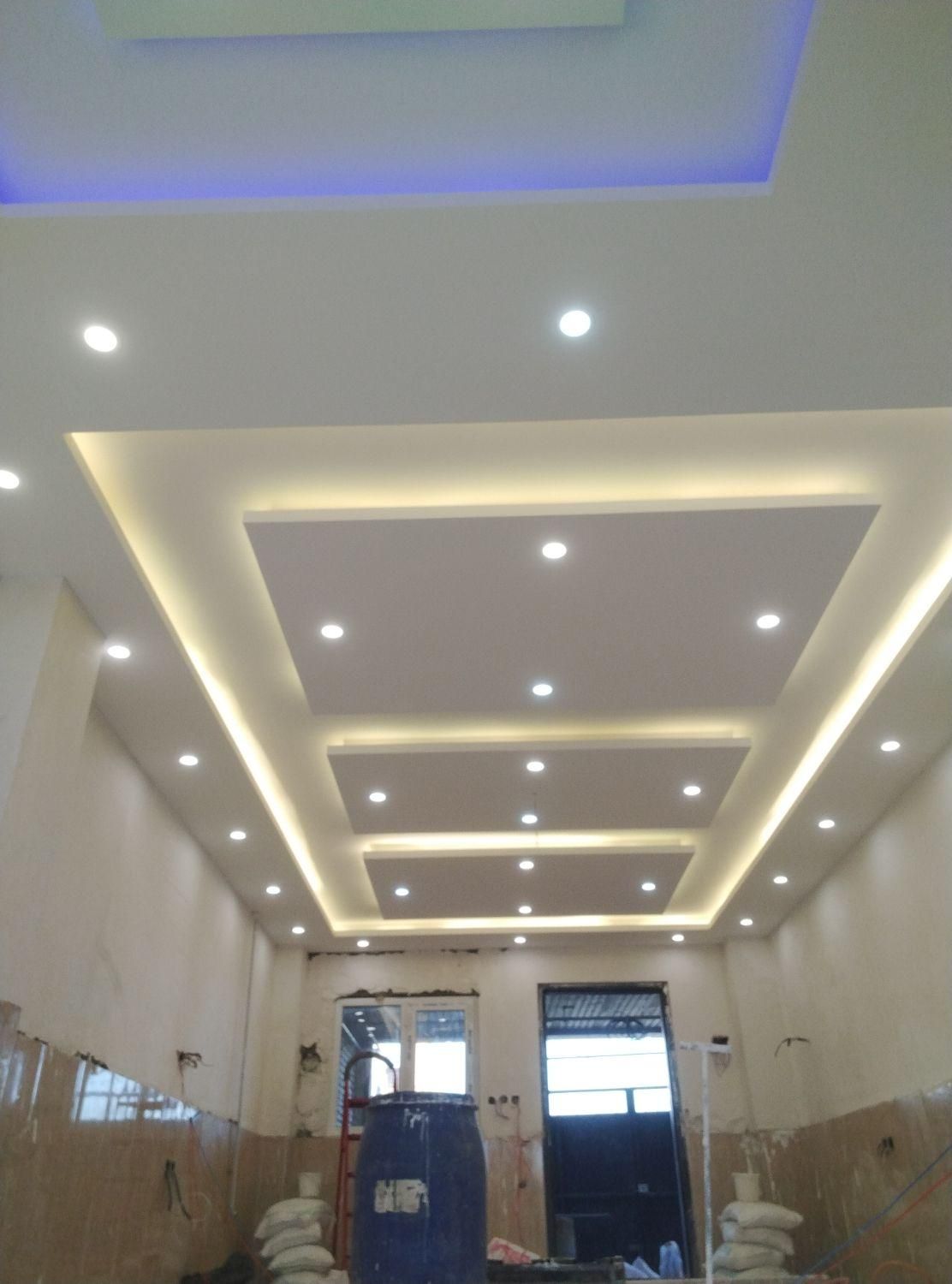 اجرای سقف کاذب کناف و دکور تلویزیون|خدمات پیشه و مهارت|علی‌آباد کتول, |دیوار