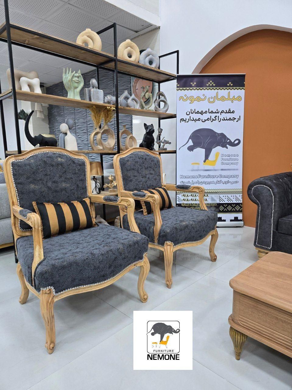 مبل چستر فرانسوی (مبل نمونه)|مبلمان خانگی و میز عسلی|کرمانشاه, |دیوار