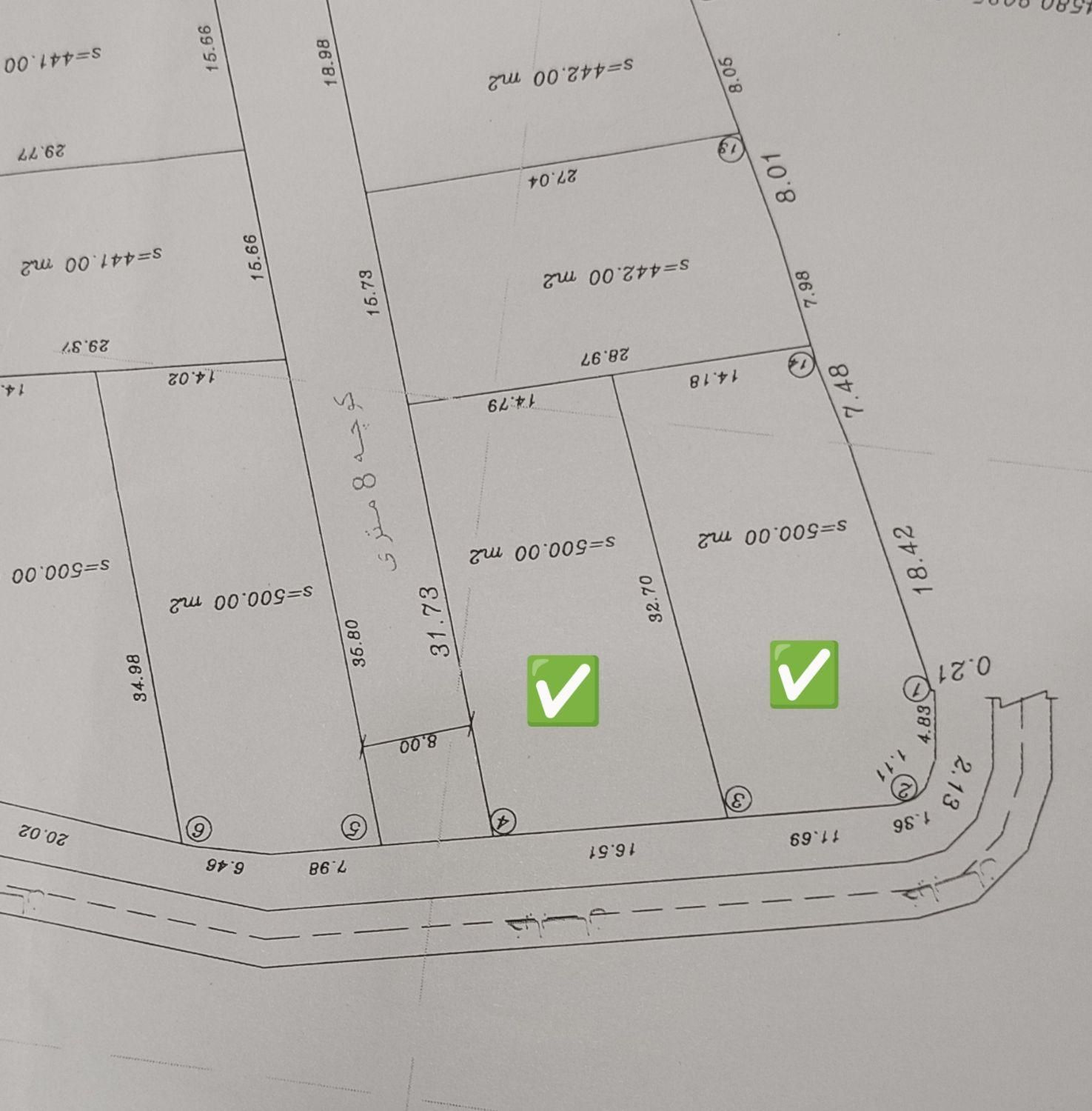 زمین داخل طرح هادی ضیابر|فروش زمین و ملک کلنگی|ضیابر, |دیوار