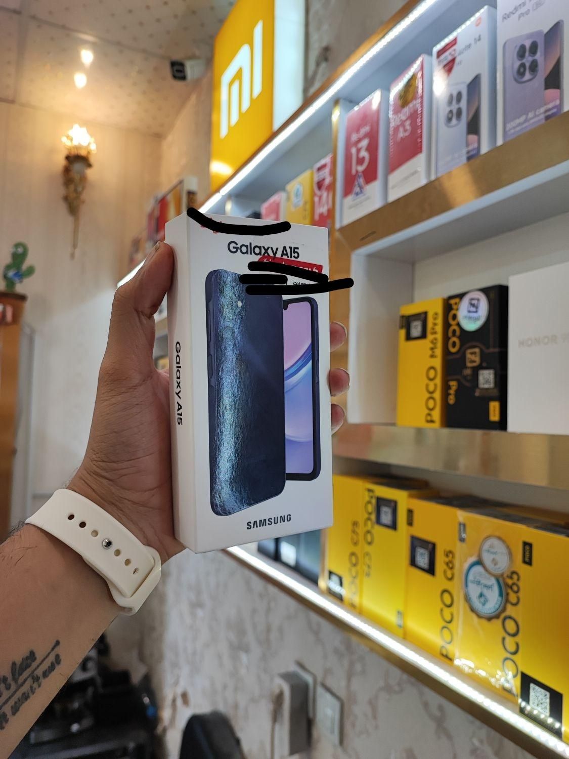 سامسونگ Galaxy A15 با حافظهٔ ۱۲۸ گیگابایت|موبایل|مشهد, سید رضی|دیوار