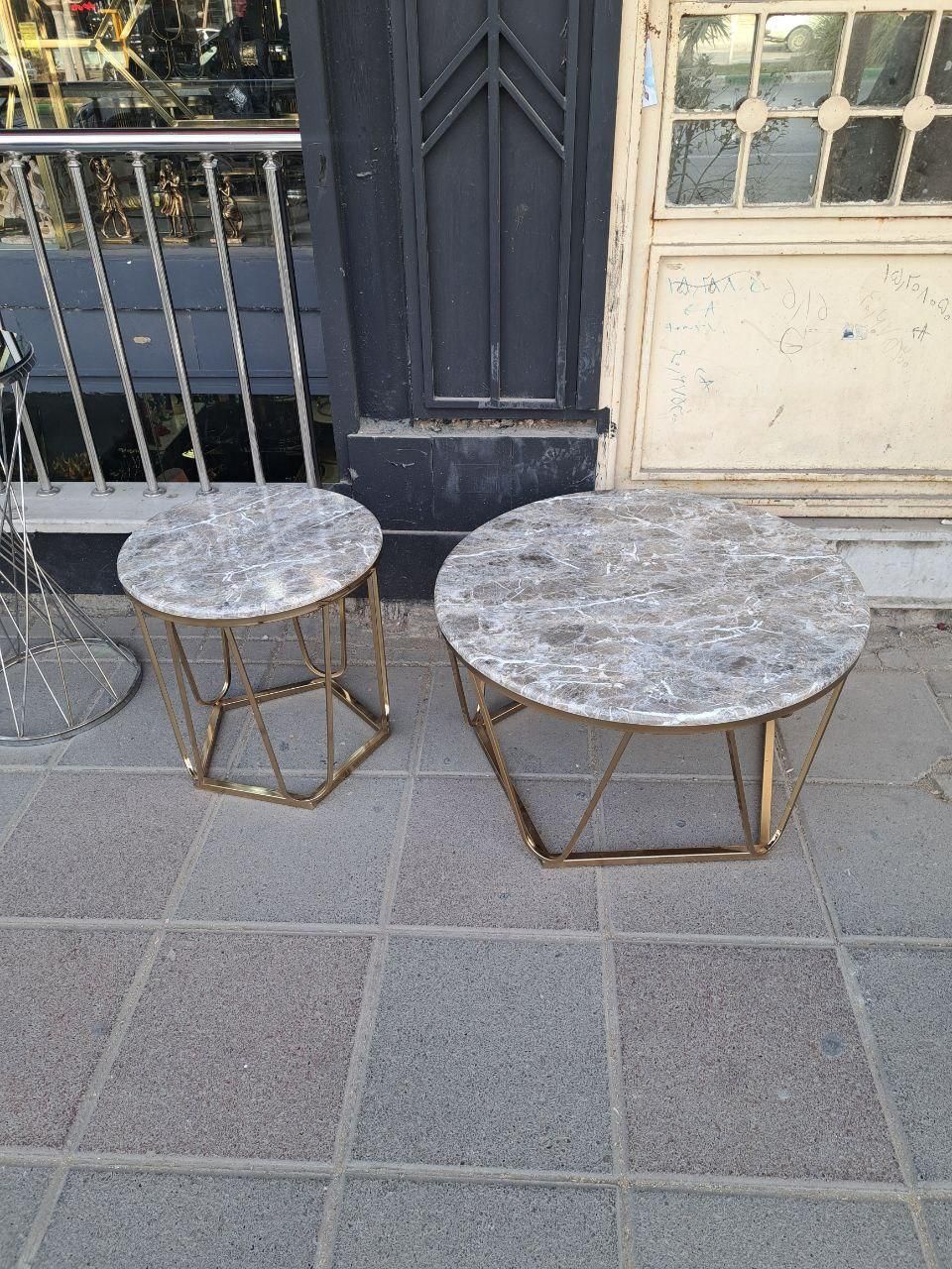 جلو مبلی عسلی جلومبلی سنگی وکیوم میز ۳تیکه|مبلمان خانگی و میز عسلی|مشهد, شهرک رازی (شهرک غرب)|دیوار