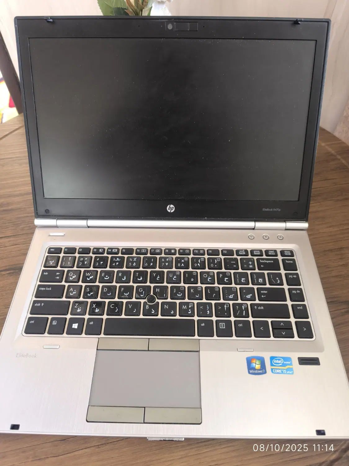لبتاپ hp elitebook 8470p|رایانه همراه|اصفهان, هفتون|دیوار