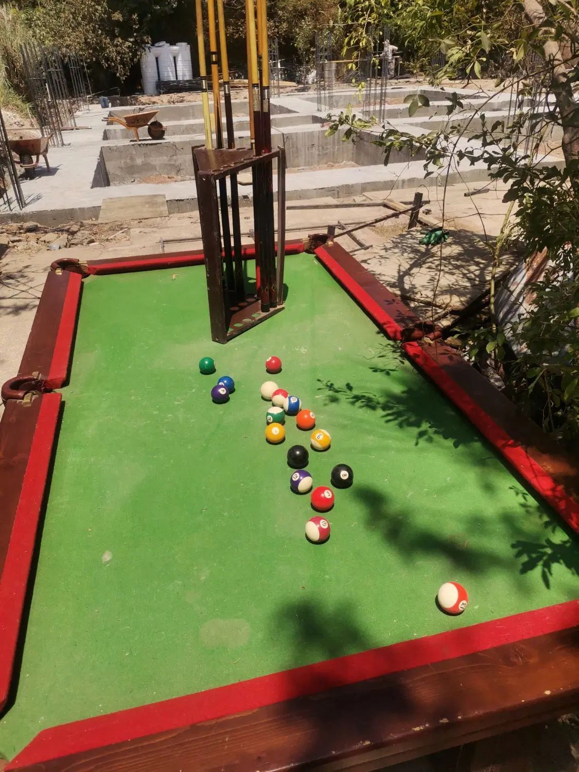 میز بیلیارد 8ball حرفه‌ای /تمیز و سالم /با لوازم|ورزش‌های توپی|رباط‌کریم, رباط‌کریم|دیوار