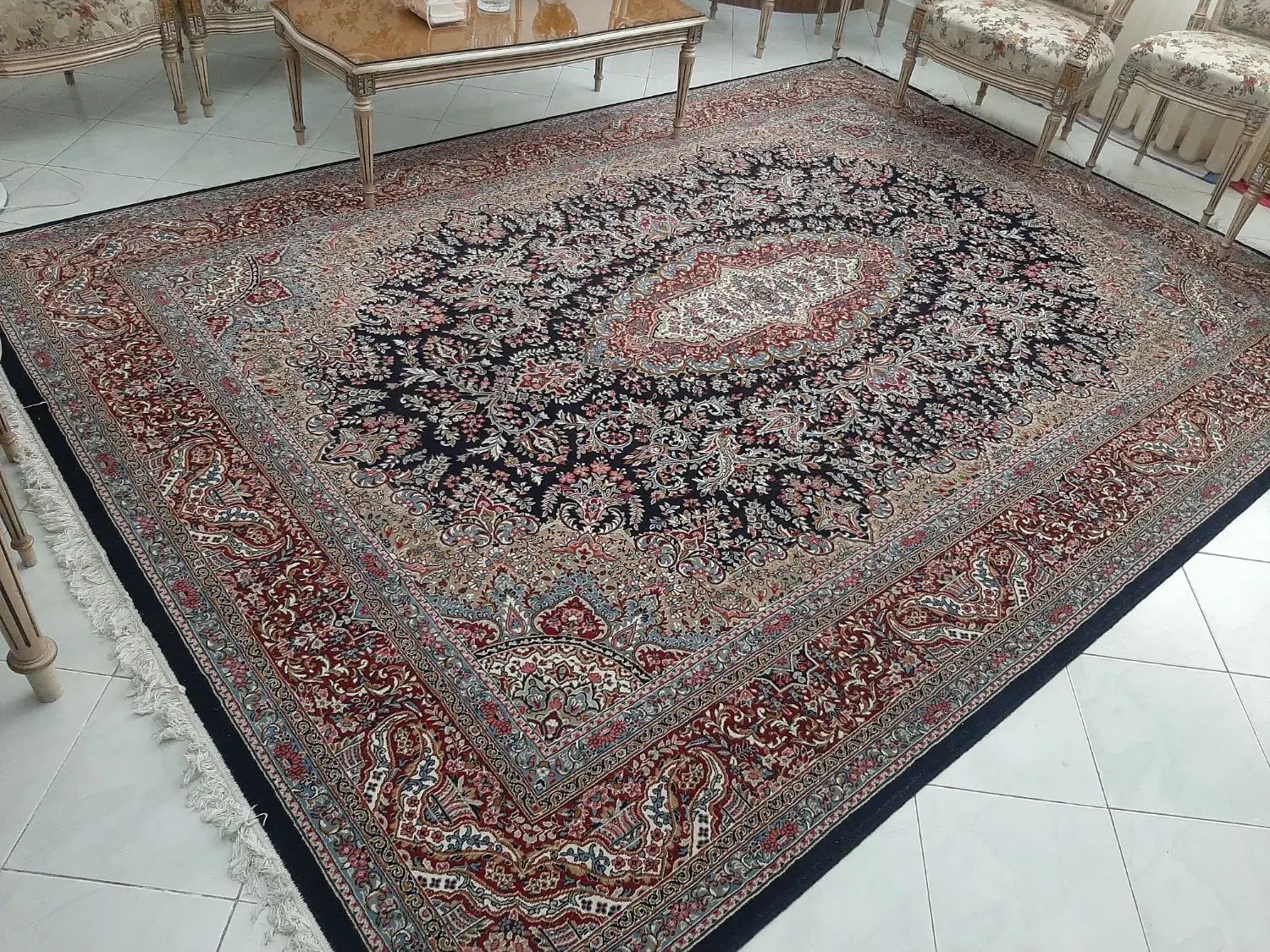 فرش ماشینی ۹ متری ستاره کویر یزد|فرش|تهران, کوی بیمه|دیوار