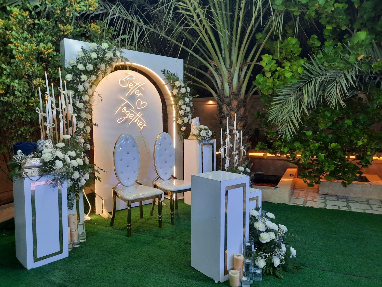 باغ ویلا اجاره ای برای تولد دورهمی وعقد وازدواج|اجارهٔ کوتاه‌مدت ویلا و باغ|برازجان, |دیوار