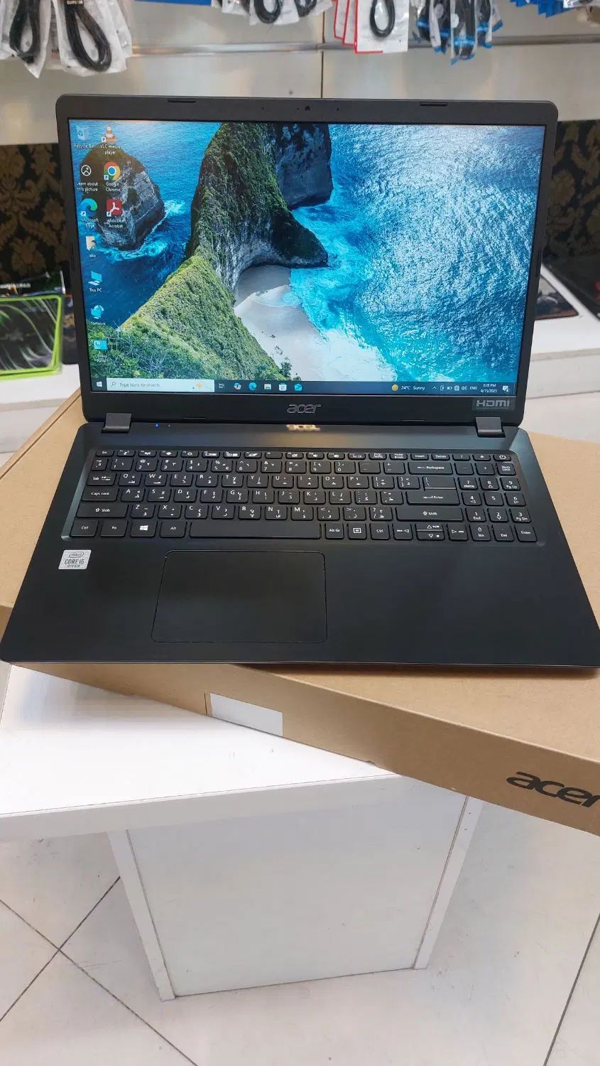 لپ تاپ ایسر نسل ۱۰ اوپن باکس با کارتن acer|رایانه همراه|تهران, ستارخان|دیوار