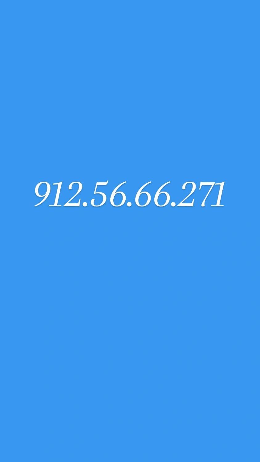 912.56.66.271|سیم‌کارت|کرج, برغان|دیوار
