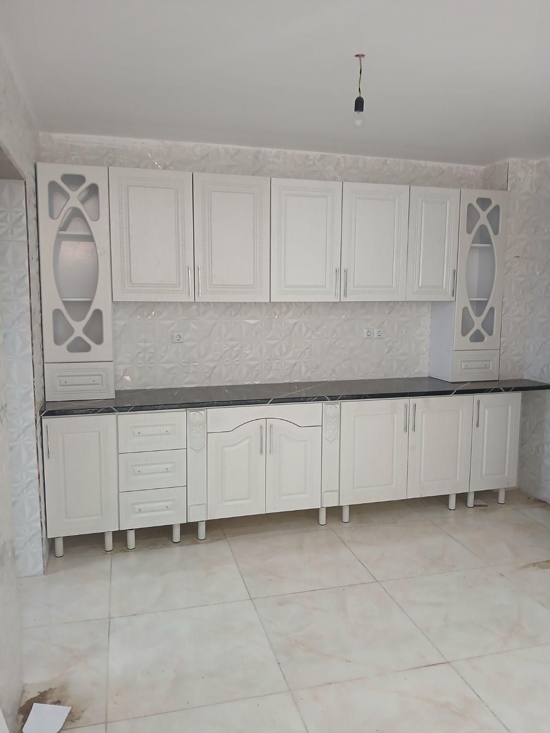 کابینت سیاه سفید سفارشی|مصالح و تجهیزات ساختمان|ساری, |دیوار