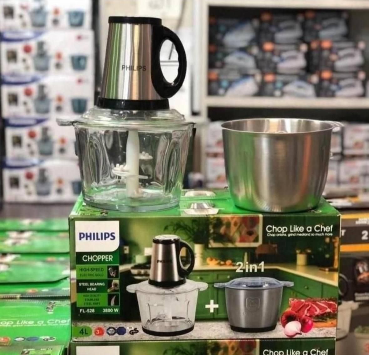 خردکن دو کاسه PHILIPS|خردکن، آسیاب، غذاساز|تهران, شوش|دیوار