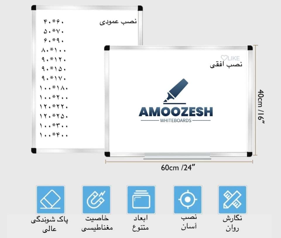 وایت برد 125*220 صفحه کره ای مغناطیسی|لوازم التحریر|تهران, حسن‌آباد|دیوار