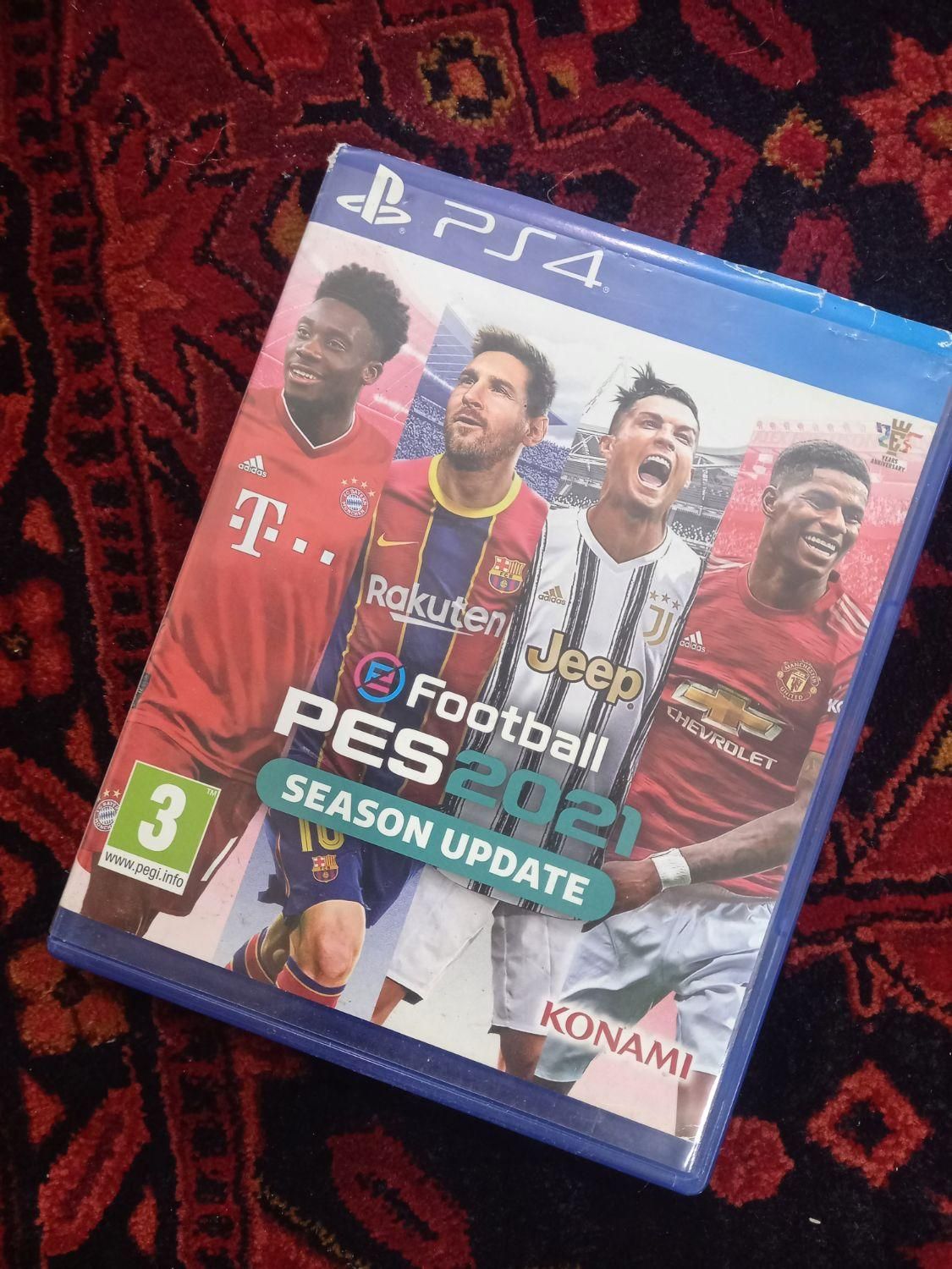 دیسک pes21 برای ps4|کنسول، بازی ویدئویی و آنلاین|ساری, |دیوار