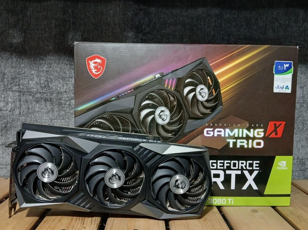 کارت گرافیک RTX 3080 TI MSI GAMING X TRIO|قطعات و لوازم جانبی رایانه|تهران, والفجر|دیوار