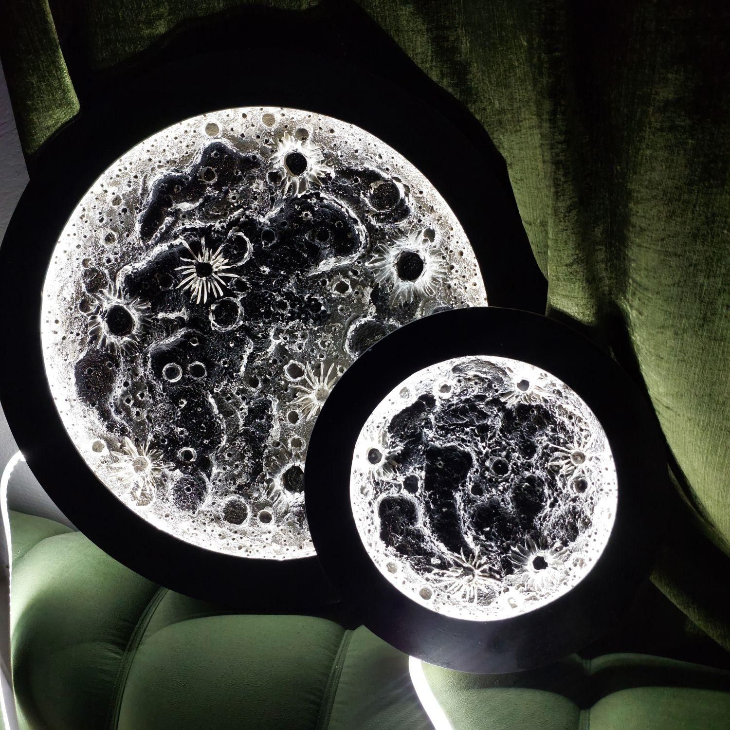 تابلو ماه و کره زمین|تابلو، نقاشی، عکس|تهران, دولاب|دیوار