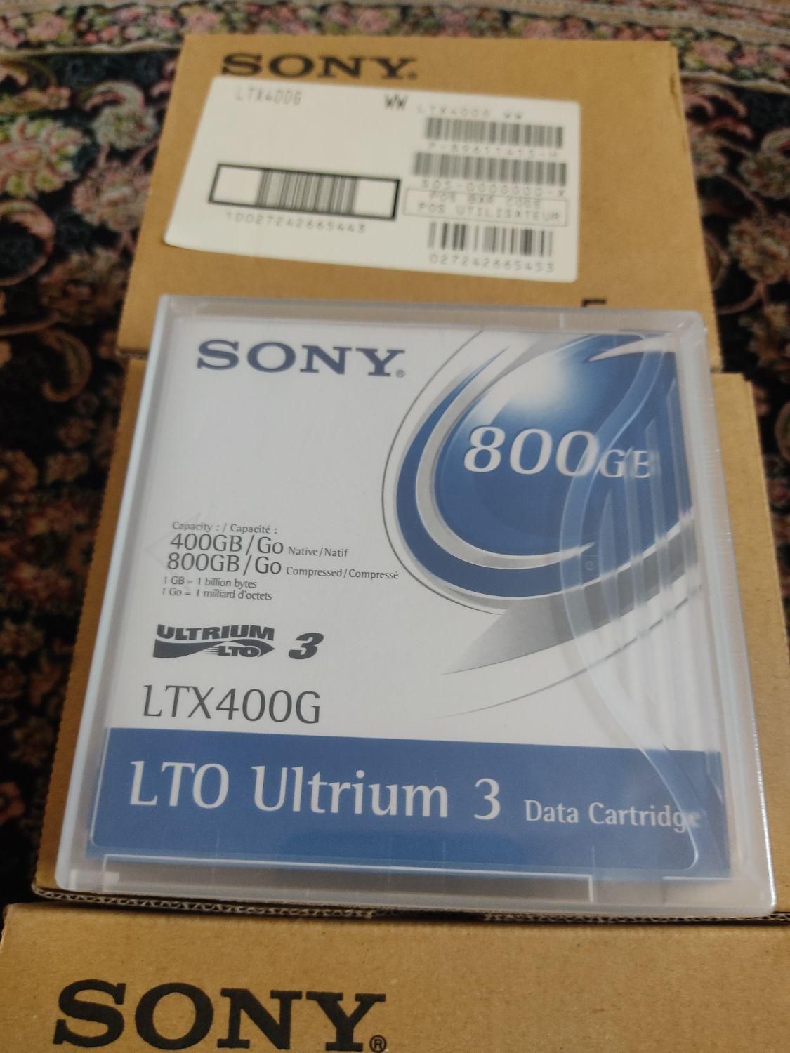 دیتا کارتریج sony LTO 3|قطعات و لوازم جانبی رایانه|تهران, شهر زیبا|دیوار