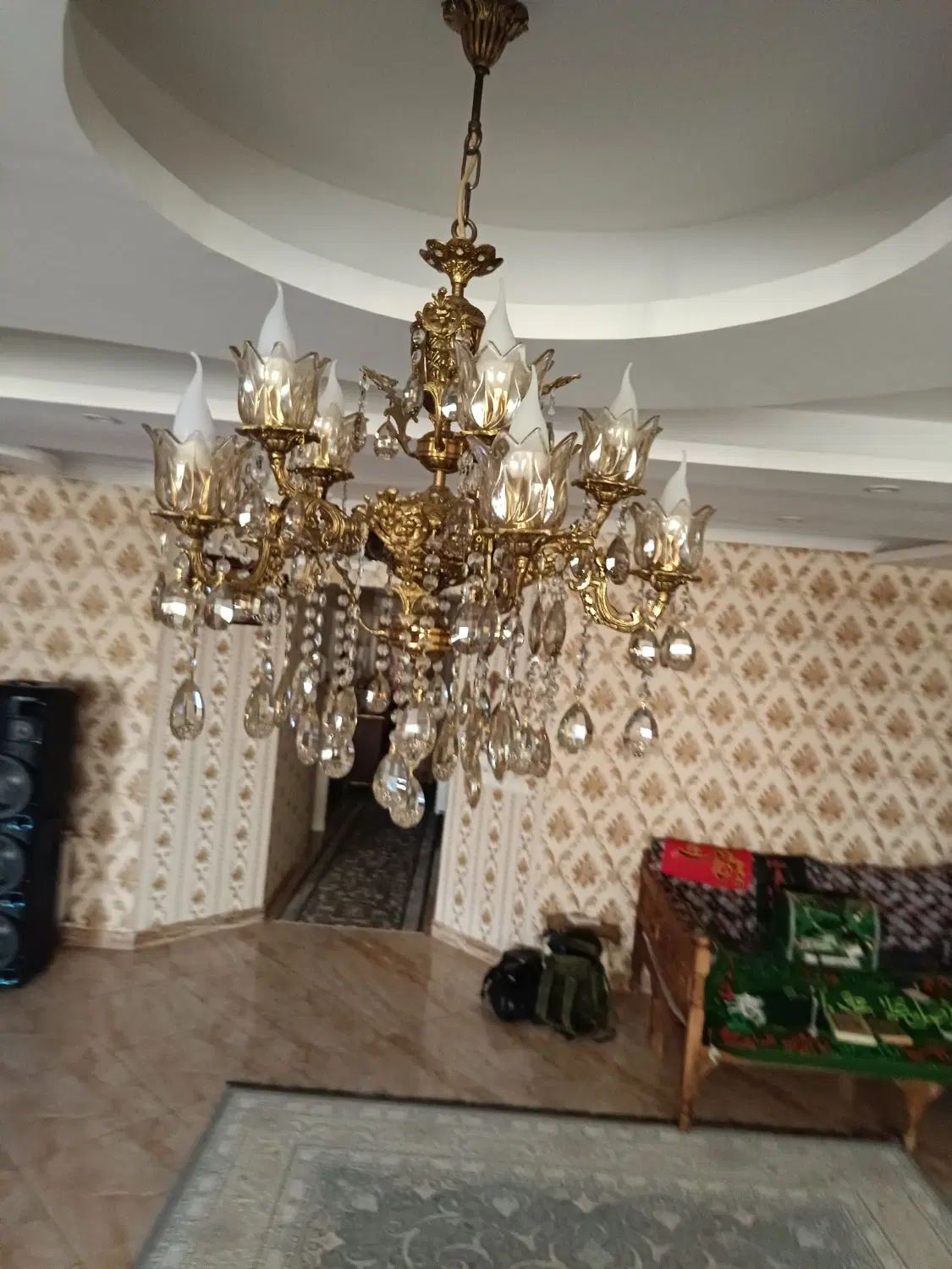 لوستر برنز اصل اصل|لوستر و چراغ آویز|تهران, بهارستان|دیوار