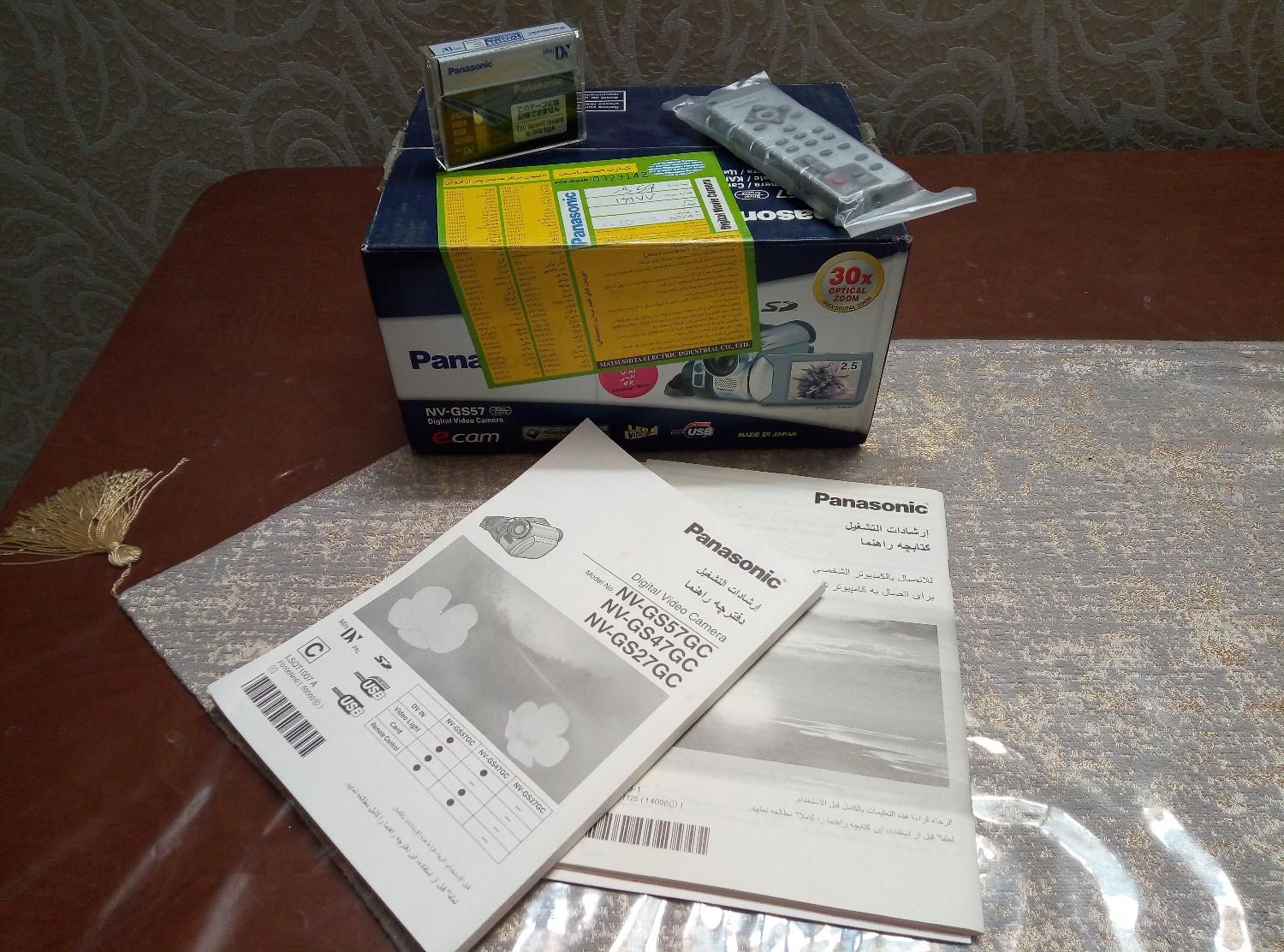 دوربین هندی کم پاناسونیک ژاپنی|دوربین عکاسی و فیلمبرداری|سمنان, |دیوار