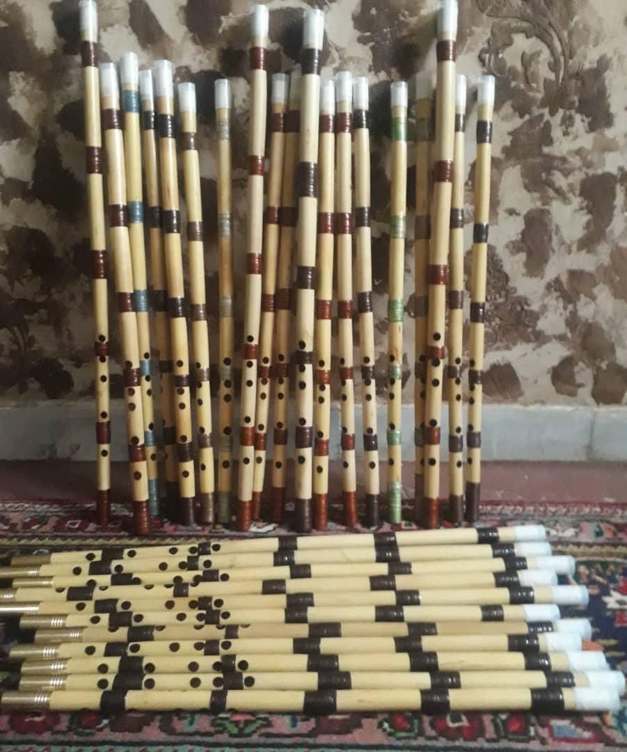 نی هفت بند|سازهای بادی|شیراز, آزادگان|دیوار