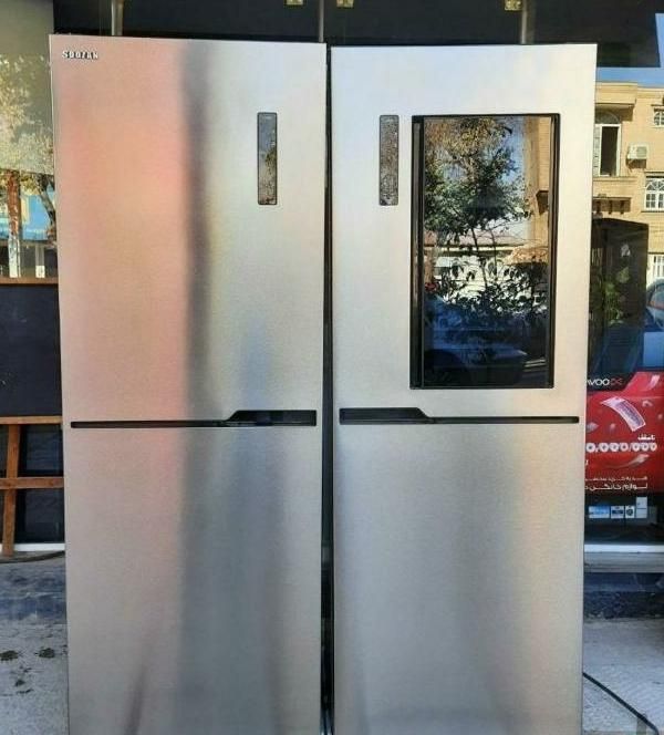 یخچال فریزر دوقلو هوم بار شیشه ای مدل RF-TWIN17|یخچال و فریزر|شیراز, دارالرحمه|دیوار