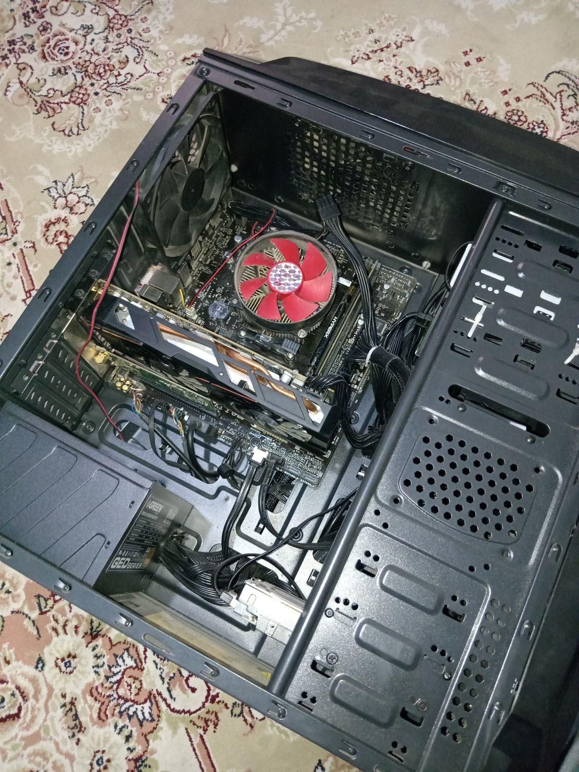 کیس کامپیوتر ddr4 amd گیمینگ و..|رایانه رومیزی|گلستان (تهران), |دیوار