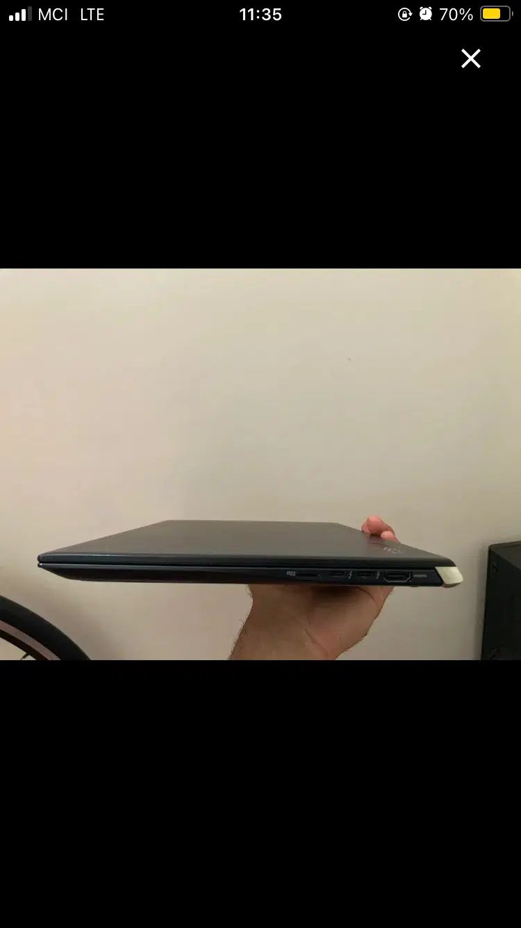 Toshiba slim|رایانه همراه|کرج, فاز ۳ گوهردشت|دیوار