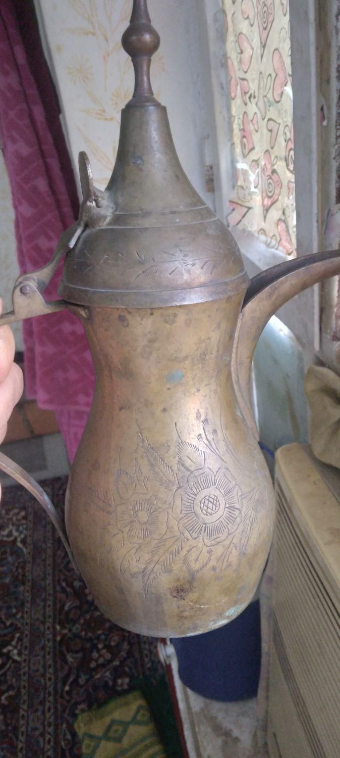 دله قهوه قدیمی واصلی|قوری، کتری، قهوه‌ساز دستی|سوسنگرد, |دیوار