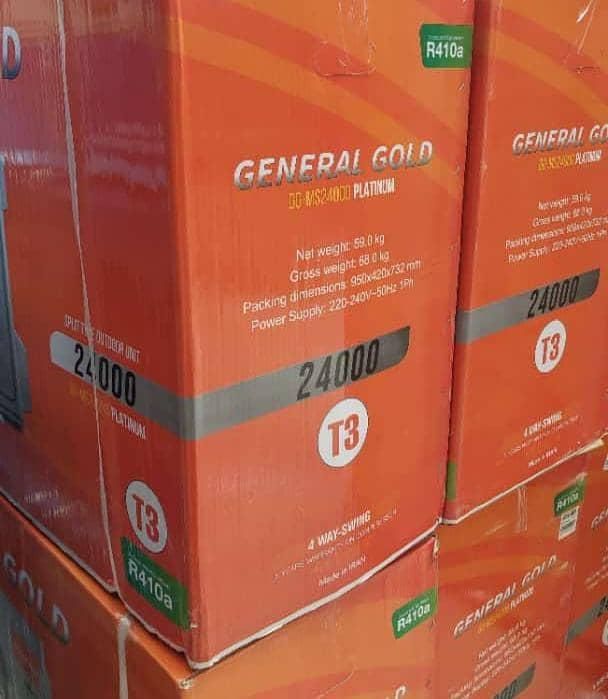 24هزارجنرال گلد مدل پلاتینیوم GG-MS24000|کولر گازی و فنکوئل|فردیس, فردیس|دیوار