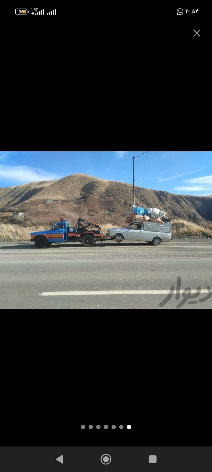 یدک کش چرخ گیر امداد خودرو جرثقیل شبانه روزی|خدمات حمل و نقل|سیرجان, |دیوار