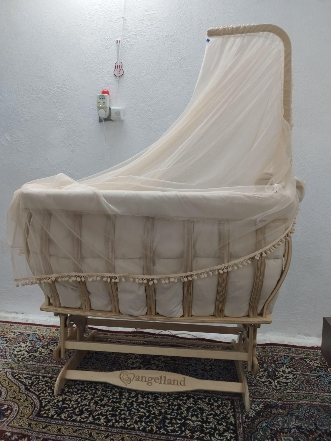 تخت و گهواره کنار مادر برندمعتبر آنجل لندچوب روسی|تخت و صندلی بچه|تهران, ظفر|دیوار