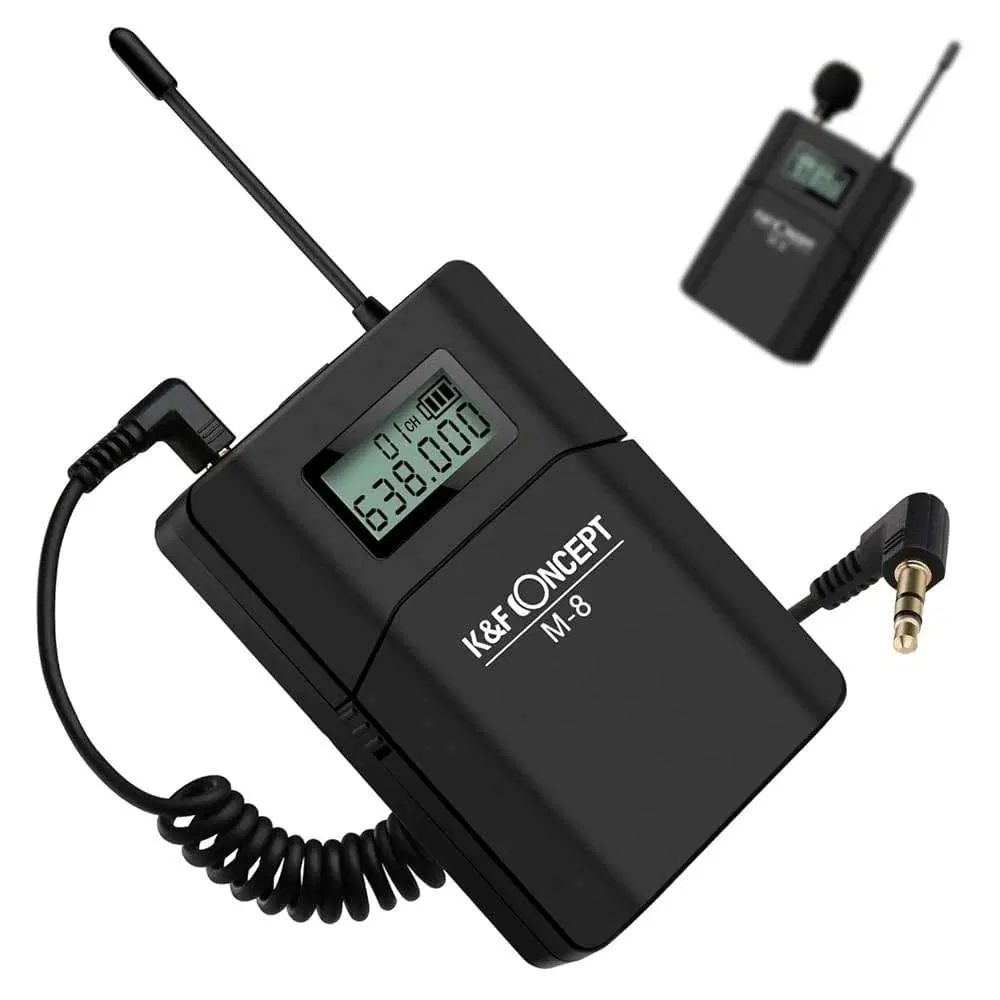 میکروفون یقه ای K&F Concept M8|دوربین عکاسی و فیلم‌برداری|تهران, یوسف‌آباد|دیوار
