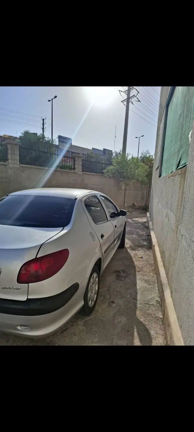 با سلام پژو تیپ۲۰۶تیپ ۵مدل۸۶ فرانسوی وارداتی|خودرو سواری و وانت|صدرا-فارس, فاز ۱|دیوار
