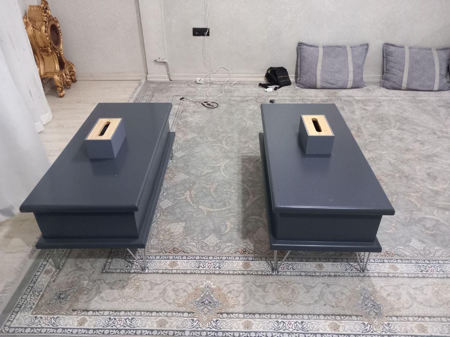 دو عدد میز کنسول با جای دستمال کاغذی خیلی شیک|مبلمان خانگی و میز عسلی|تهران, عبدل‌آباد|دیوار