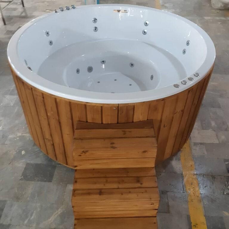 جکوزی ۸ نفره ABS آکرولیک دایره|لوازم حمام|شهریار, |دیوار