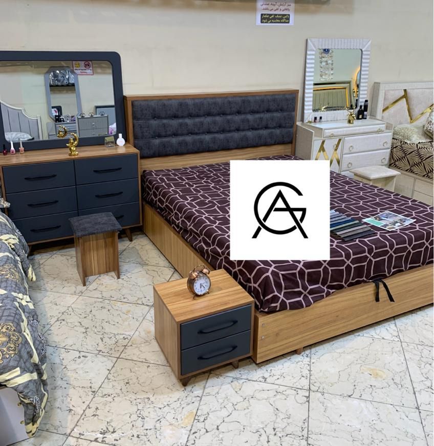 سرویس خواب دونفره مدل ویدا آماده ارسال|تخت و سرویس خواب|تهران, نعمت‌آباد|دیوار