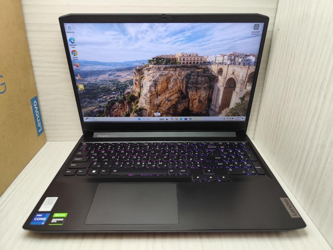 لپ‌تاپ گیمینگ Lenovo ip gaming3 i7H نسل۱۱گرافیک۴|رایانه همراه|تهران, باغ فیض|دیوار