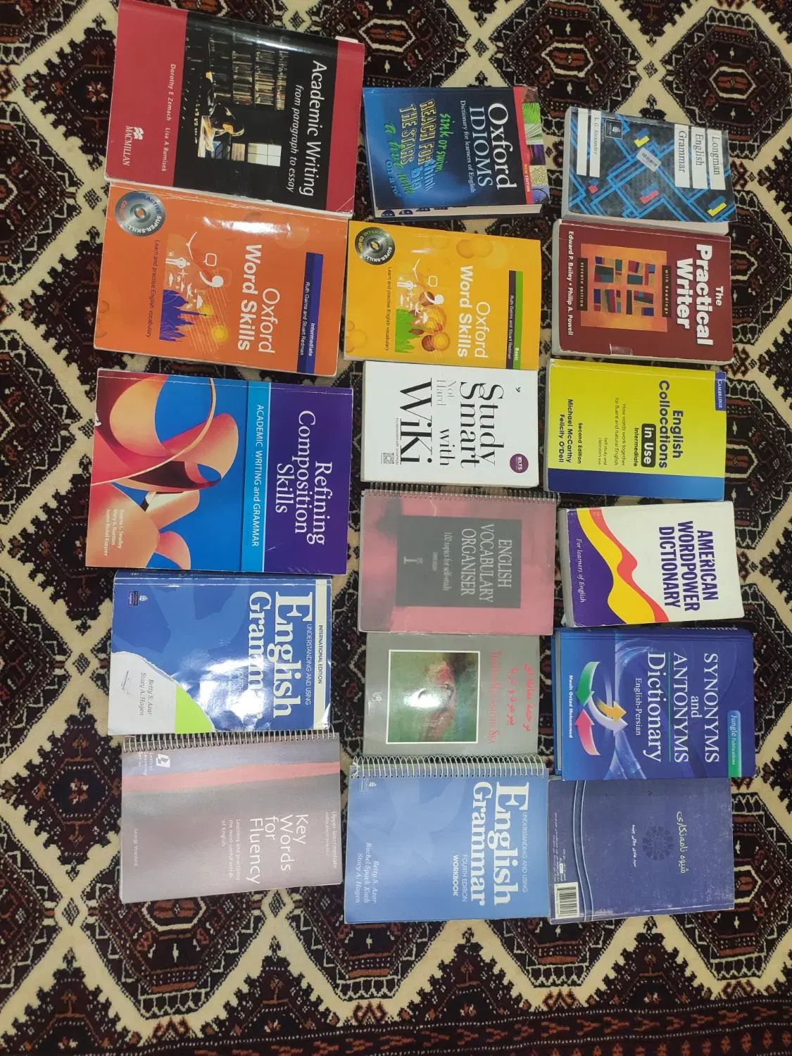 کتاب های آیلتس 95 عدد همراه سی دی،نو‌ ودست دوم|کتاب و مجله آموزشی|اصفهان, بهارستان|دیوار