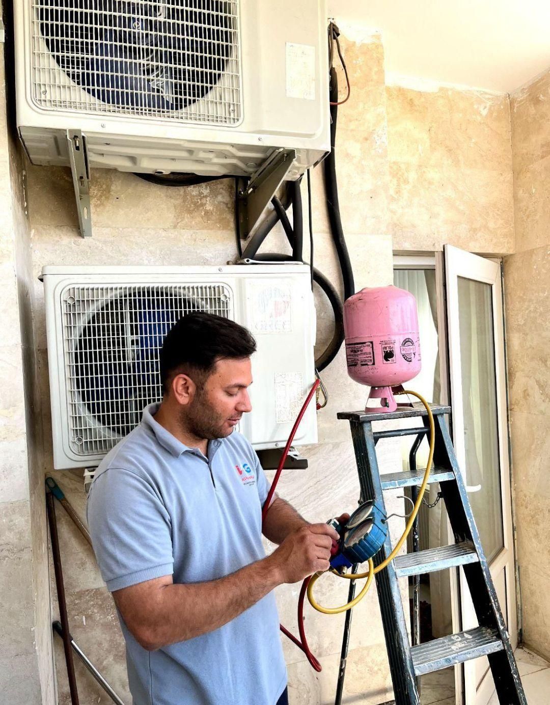 نصب، سرویس، شارژ گاز و تعمیر تخصصی کولرگازی اسپیلت|خدمات پیشه و مهارت|بندرعباس, |دیوار