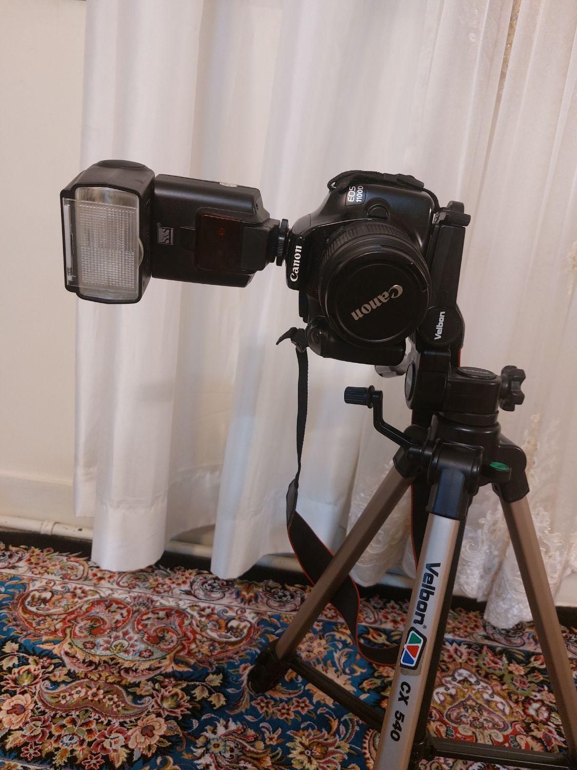 دوربین عکاسی کنون  eos 1100d با لوازم جانبی کامل|دوربین عکاسی و فیلم‌برداری|تهران, اقدسیه|دیوار