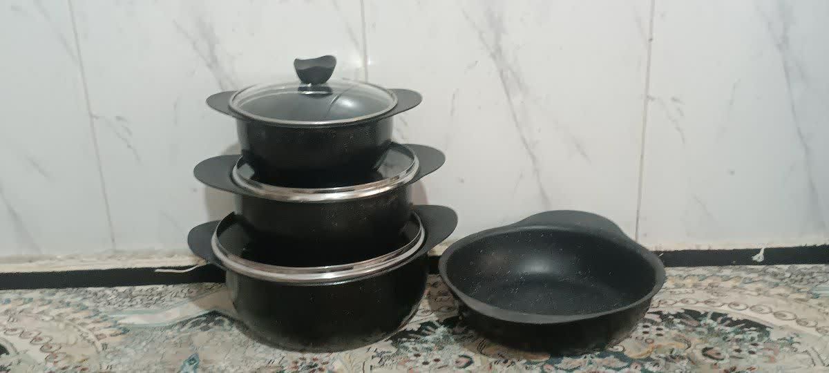 سرویس قابلمه ۷ پارچه چدن|ظروف پخت‌وپز|سبزوار, شهرک ابوذر|دیوار