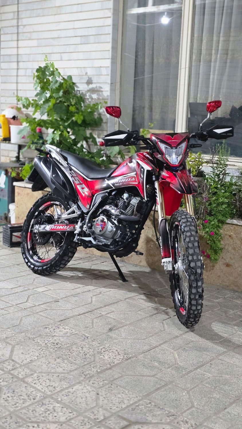 موتور تریل فلات 200 طرح crf|موتورسیکلت|اصفهان, شهرک کاوه|دیوار