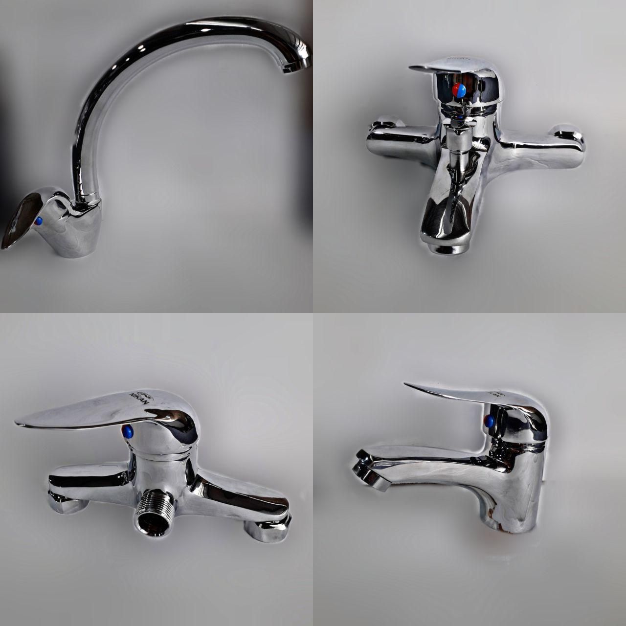 شیرآلات توالت فرنگی روشویی|لوازم سرویس بهداشتی|ارومیه, |دیوار