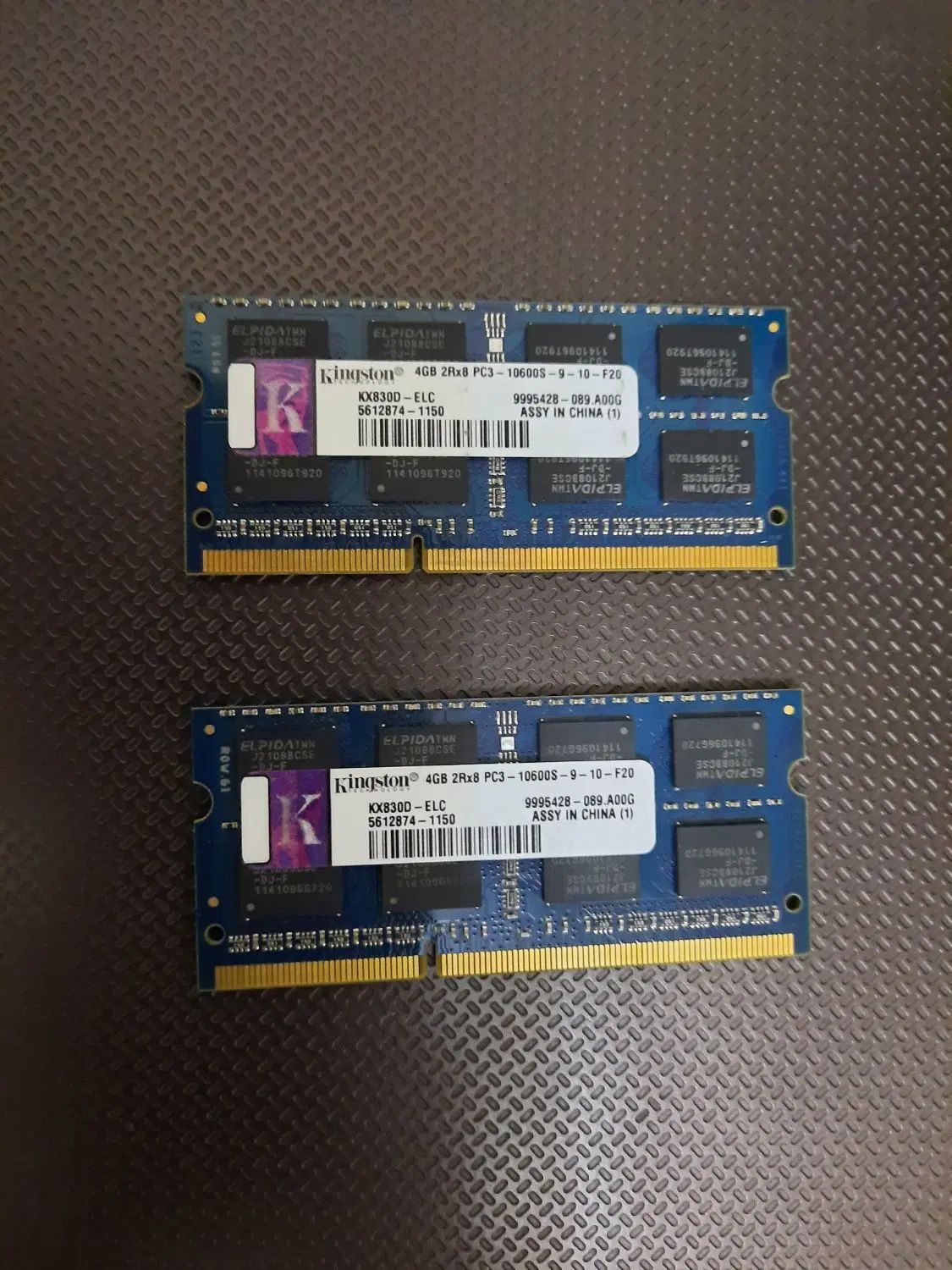 رم ۴گیگ ddr3 کینگستون|قطعات و لوازم جانبی رایانه|تهران, ستارخان|دیوار