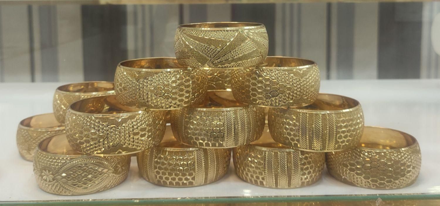 انواع تک پوش رنگ ثابت با آبکاری طلا|بدلیجات|اصفهان, لاله|دیوار