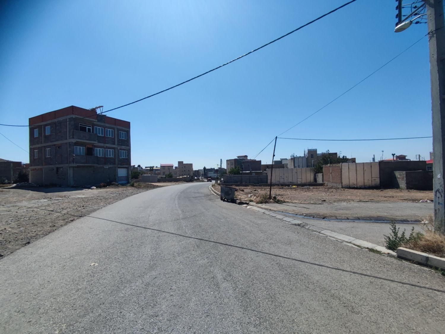 زمین دو بر خیابان اصلی ،نبش تقاطع،فروش توافقی|فروش زمین و ملک کلنگی|نمین, |دیوار