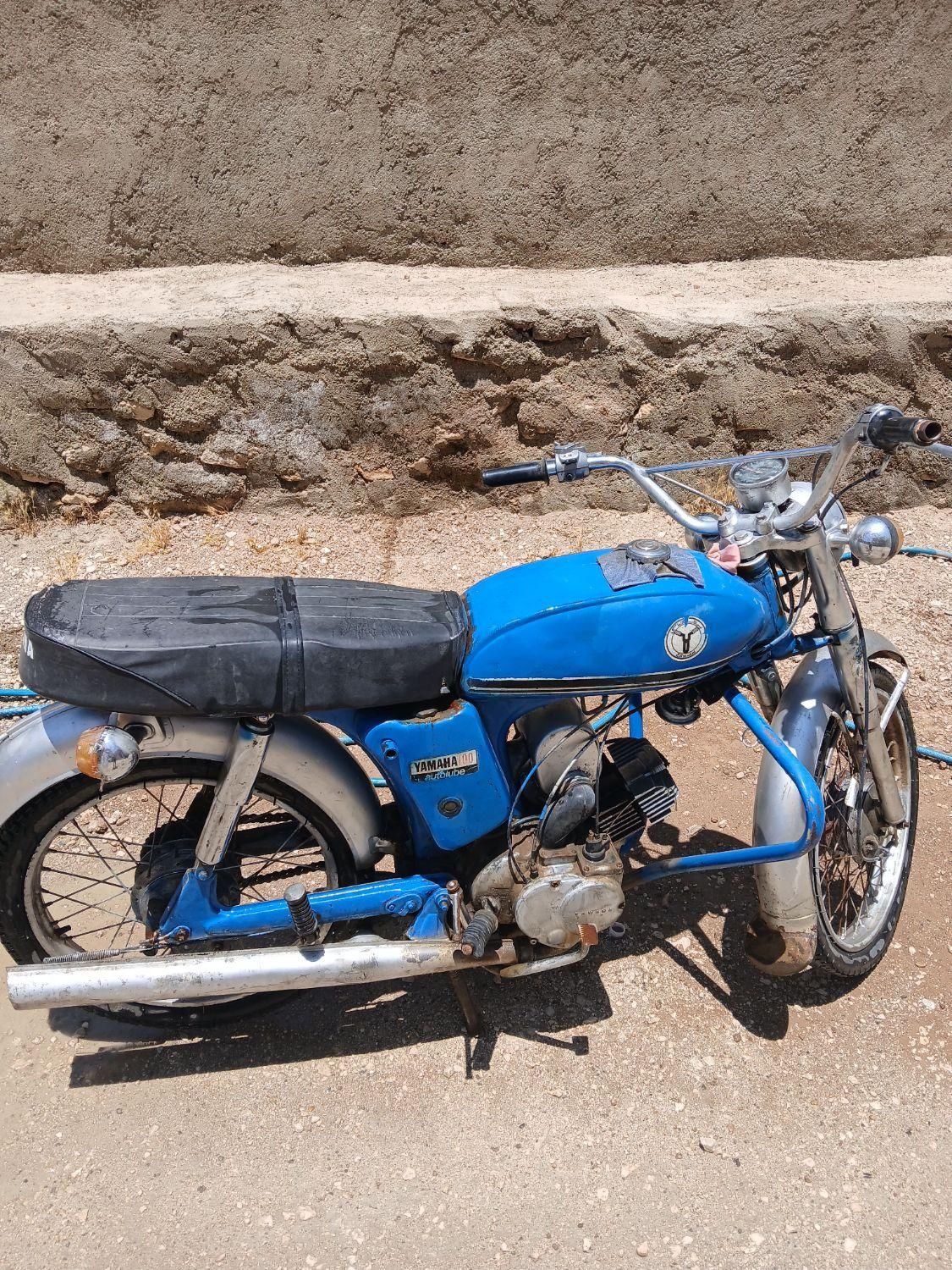 موتور Yamaha 100 تمیز|موتورسیکلت|کبودرآهنگ, |دیوار