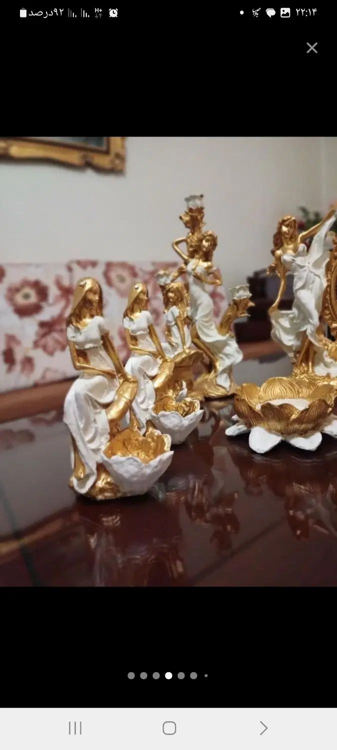 هفت سین و مناسب سفره عقد   سرویس گیلاس خوری۷ پارچه|صنایع دستی و سایر لوازم تزئینی|تهران, سنائی|دیوار