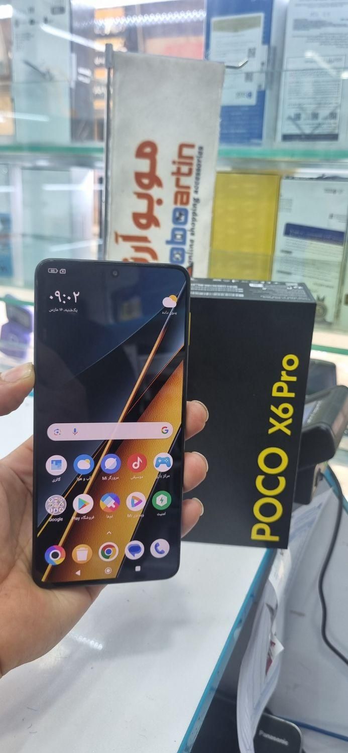 شیائومی Poco X6 Pro با حافظهٔ ۵۱۲ گیگابایت|موبایل|اهواز, نادری|دیوار