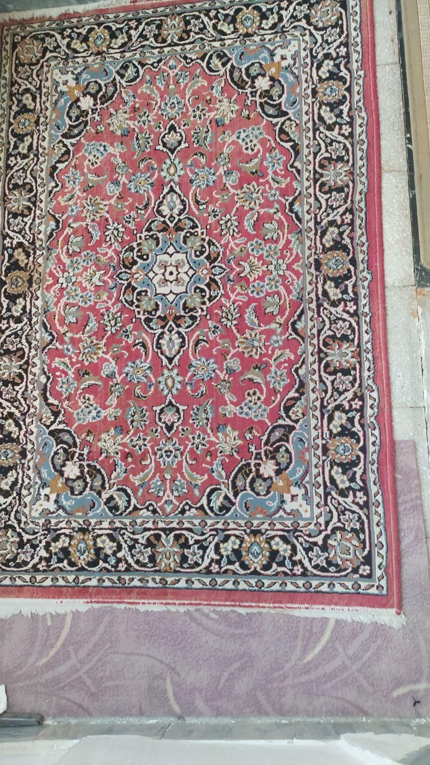 قالیچه ماشینی یک دریک ونیم|فرش|کرمانشاه, |دیوار